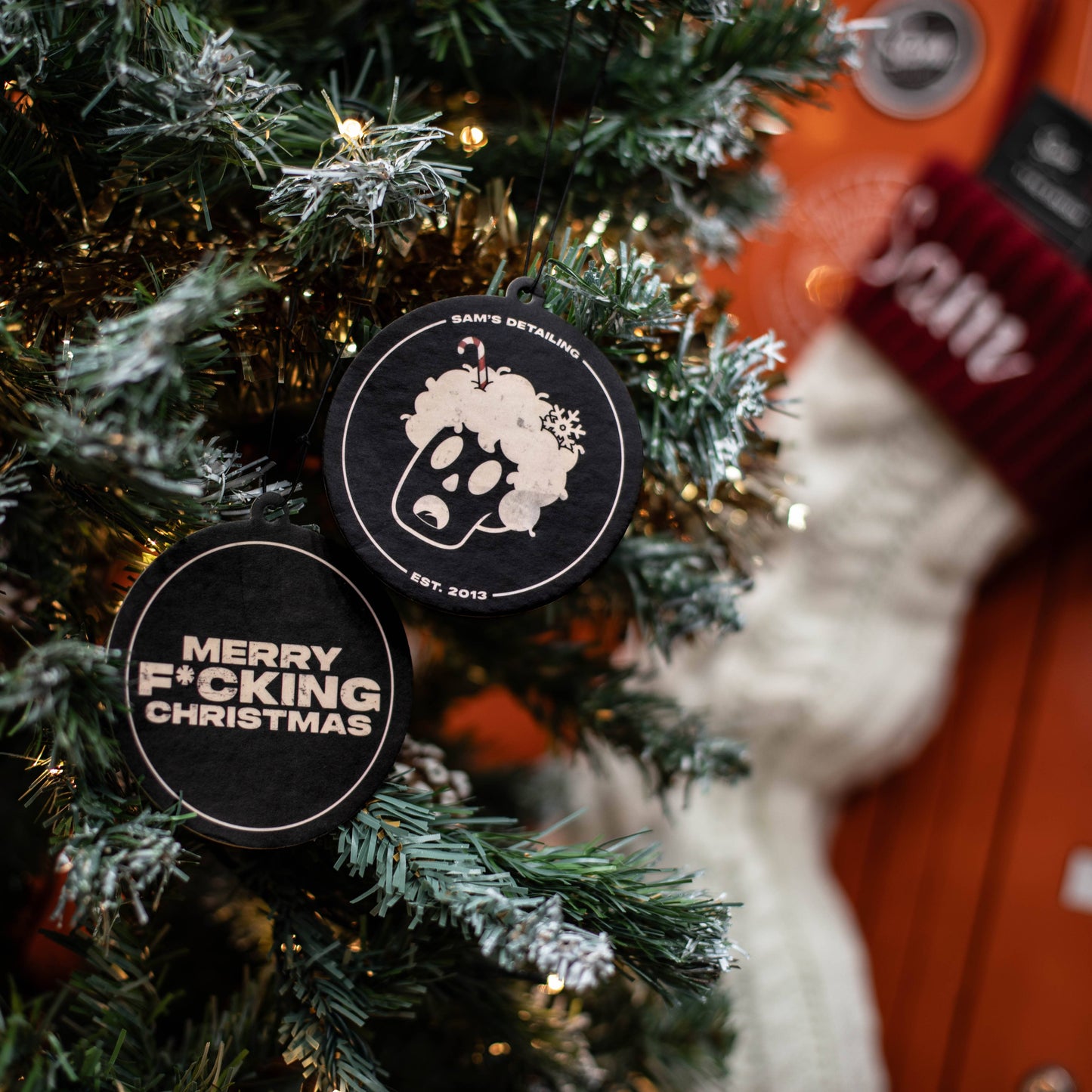 Merry F*cking Christmas Air Freshener