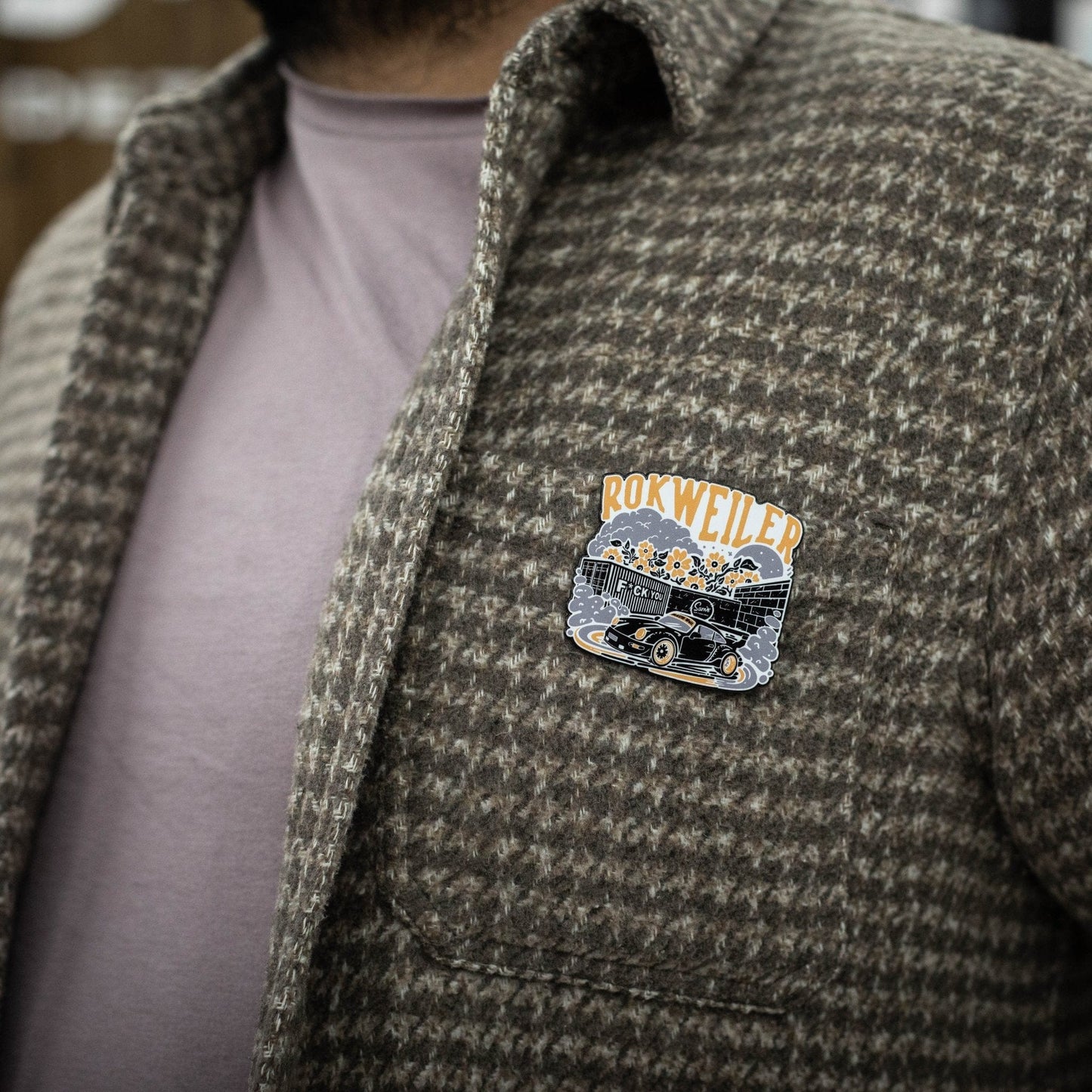 Full Throttle Pin Badge - Sam's Detailing