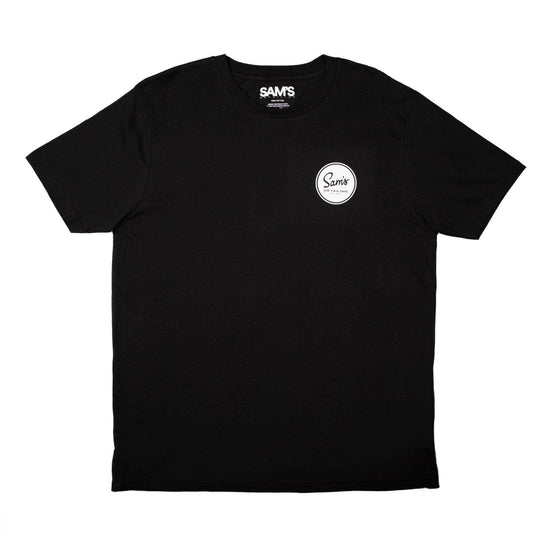 Original Logo Black Tee - Sam's Detailing